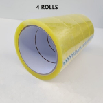 4 rulli k&otilde;rge l&auml;bipaistvusega pakketeip 4,19cm x 40m