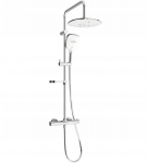 Du&scaron;is&uuml;steem termostaadiga Mexen KX17, Chrome/White