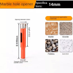 Marmorist ja Graniidist Kodukaunistuse Puurimisvahend Sintersetet Teemantpuuriga., 14 mm