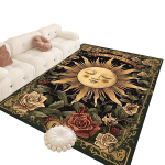 Tarot P&auml;ikese ja Roosi Disain Vaip, 150 cm x 200 cm / 59 x 78,74 colio