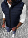 Meeste tumesinine vest Minel