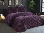 L'Essentiel Maison voodikatte komplekt Lima Damson, 260x250 cm, 3 osa