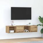 telerikapid 2 tk，telerialus，TV Kapp k&auml;sit&ouml;&ouml;tamm, 60x31x25,5 cm, tehispuit CFE603581
