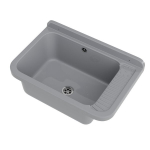 Valamu kraanikauss Granitan Negra hall k&ouml;&ouml;gisegistuskraan komplekt