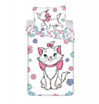 Laste voodipesukomplekt Disney Marie "Floral" 140&times;200cm, 2-osaline