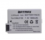 Batmax LP-E8 on liitiumioonaku