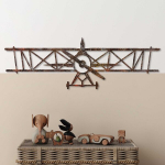 Rippuv kaunistus Rusty Airplane, 1 tk