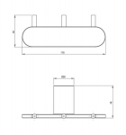 R&auml;tikunagi Deante Round ADR0131, kroom