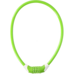 Jalgrattalukk koodiga Dunlop, 1 x 65 cm, roheline