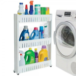 K&ouml;&ouml;gi / vannitoa ratastel liikuv riiul