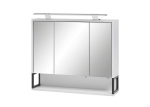 Peegelkapp led-valgustusega Limone, valge