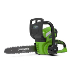 Chainsaw 40V 30 cm Greenworks G40CS30II - 2007807