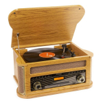 Hele puidust Fenton Memphis Vintage plaadim&auml;ngija