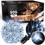 J&otilde;ulutuled "J&auml;&auml;purikad", 500 Led, 22 m, k&uuml;lm valgus