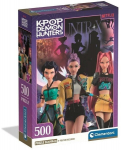 Pusle Clementoni Puzzle 500 Compact K-Pop Demon Hunters, 500 t&uuml;kki, kompaktne suurus, erksav&auml;rviline kunstiteos