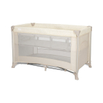 Lorelli kokkupandav beebivoodi Torino 2 tasemega, beeži v&auml;rvi