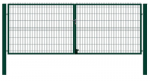 Kahe postiga v&auml;rav 1530x4000 mm (Ral6005)