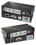 KVM pikendaja - LINDY Cat.6 VGA USB PS/2 KVM pikendaja 1920x1200@60Hz 300 m