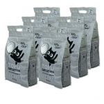 KittyClean aktiivs&ouml;ega tofu kassiliiv 6 &times; 2,5 kg (t&auml;iskast)