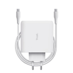 S&uuml;learvuti laadija Trust laadija 25140 100W, 1 USB Type-C port, 2 m toitekaabel, 100-240 V, 5 V, 1.5 A, valge, 75% taaskasutatud materjale