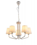 Candelluxi ripplamp York, valge/roosa