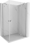 Mexen Mist-H Duo du&scaron;inurk parema avaneva uksega 85 x 95 cm, l&auml;bipaistev, kroom - 8A5-085L-095P-01-00, 85 x 95 cm