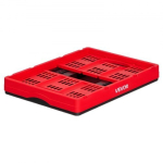 Kokkupandav plastist virnastatav hoiukast 48.3x35.3x23.8 cm