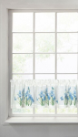 Eurofirany p&auml;evakardin Ala FZC-01, 150x30 cm, valge/sinine