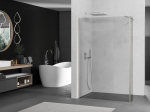 Mexen Kioto du&scaron;isein Walk-in 120 x 30 cm, l&auml;bipaistev, harjatud nikkel - 800-120-212-97-00-030