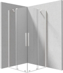 Ruutukujuline du&scaron;inurk Deante Prizma KPNAP09P09, 90x90 cm, Bianco