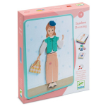Puidust magnetid ja metallkarp Djeco R&otilde;ivad, 38 tk. DJ03073
