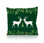 J&otilde;ulune padjap&uuml;&uuml;r 45x45 cm "Holly Jolly" p&otilde;hjap&otilde;tradega
