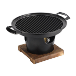 Veladranth suitsuvaba grillpann MW-4579, 1 tk., must
