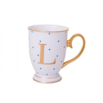 Kruus, Alphabet dots - L, 300 ml, Bombay Duck, piparm&uuml;ndi t&auml;pid