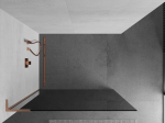 Mexen Kioto L du&scaron;isein Walk-in 90 x 200 cm, grafiit, harjatud vask - 800-090-103-65-40, 90 x 200