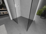 Mexen Kioto du&scaron;isein Walk-in 160 x 105 cm, l&auml;bipaistev, valge - 800-160-202-20-00-105