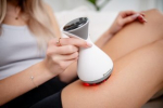 Tselluliidivastane massaažiseade AD Accessories Humanas DermaSmooth Revive EMS, hiina vaakummassaaž (kupud), valge
