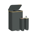 Pesukorv 52x38,5x75 cm Hall Bambusest Raam