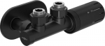 Mexen G05 termostaatikomplekt nurga peidetud R, Duplex, DN50, must - W907-958-905-70, DN50