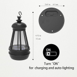 P&auml;ikeseenergial t&ouml;&ouml;tav aiafiguur kass LED-lambiga 25cm dekoratsioon beež &mdash; terrassi valgustus, aia kaunistused, loomakujukesed, kingitus aednikule, r&otilde;duvalgusti, vaigust dekoratsioonid, raja valgustus