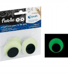 Fiorello Big Glow In The Dark Sticky Eyes 4tk