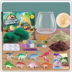 Creative dinosauruste pargi komplekt koos Led-&ouml;&ouml;valgustusega