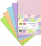 Vahulehed A4 5 v&auml;rvi Pastell HAPPY COLOR - GDD