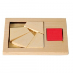 Pusle Fridolin "Extra Piece", ruut, puidust
