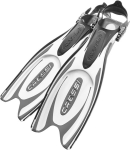 Sukeldumisujulabad Cressi Frog Plus, Nardymo plaukmenys Cressi Frog Plus