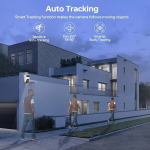 360&deg; p&ouml;&ouml;rlev WiFi-kaamera &ndash; AI inimtuvastuse hoiatused
