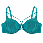 Pitsiline rinnahoidja naistele, Bodyflirt, roheline, 85C