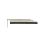 Kahjustatud pakendiga toode. Markiis 2,5x2m manuaalne poolkassett, taupe