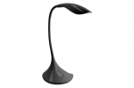 LED laualamp HALLEY II, 8W, 400 lm, 4000K, 3-tasemeline h&auml;mardus, must, LB-HAL8W-10, GTV
