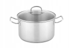 Kaanega pott 24cm 6l roostevabast terasest "pierro Elegance"